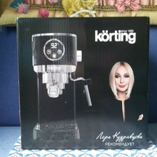 Кофеварка рожковая Korting от Лента