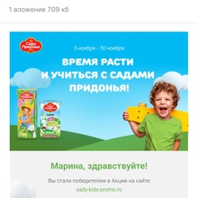 Сертификат озон на 1000 р от Сады Придонья