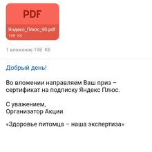 Подписка яндекс плюс на год от «Здоровье питомца – наша экспертиза» пятерочка perfect fit