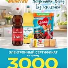 Сертификат от Черноголовка