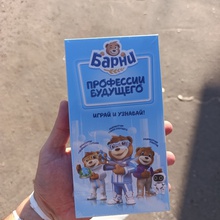 Детская настолка Профессии будущего от Барни от Барни