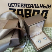 Золотые сережки с топазами. от Приз  за репост.