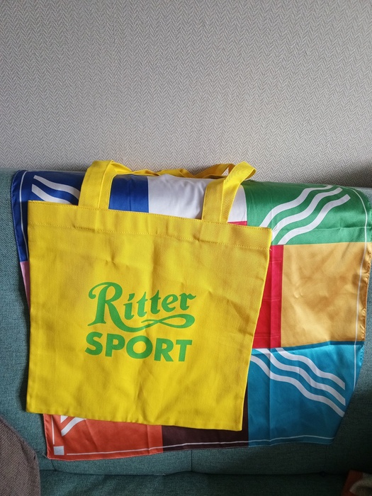Приз акции Ritter Sport «Живите ярче со вкусом Ritter Sport/Риттер Спорт»