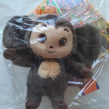Мягкая игрушка и настольная игра Чебурашка от Пятерочка