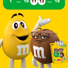 Сертификат Х5 клуба на 1000 от Акция M&M's и Skittles, Пятерочка «В любом месте веселее вместе»
