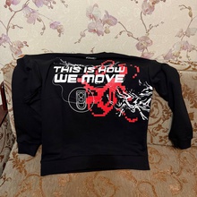 Свитшот от Добрый и Burn, Пятерочка: «Включай ритм-покупай и побеждай!»